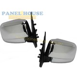 Door Mirrors PAIR Chrome Electric fits Ford Courier PE PG PH Ute 1999-2006
