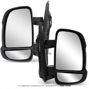 Door Mirrors PAIR Van Short Arm Electric fits Fiat Ducato Van 07-18