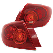 Tail Lights PAIR Outer Fits Mazda 3 BK Hatch 2003 - 2006