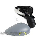 Door Mirror RIGHT With Blinker Light & Cover fits Ford Fiesta WS & WT 08-13