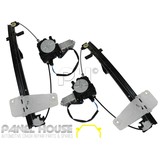 WINDOW REGULATOR & ELECTRIC MOTOR Front PAIR fits Jeep GRAND CHEROKEE 00-05 WG / WJ 