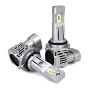 9006 HB4 LED Headlight Bulbs 6500K 8000LM PAIR LEDO