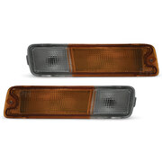 Front Bumper Indicator Park Lights PAIR Fits Mitsubishi Triton MK 1996 - 2006