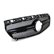 Grill Gloss Black Mesh Style Fits Mercedes-Benz W176 A-Class & A45 AMG 12 - 15