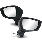 Door Mirrors PAIR Electric With Indicator fits Mazda 3 BM Sedan & Hatch 13 - 16 