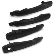 Door Handles BLACK SET Front fits Nissan Navara D23 NP300 2015 - 2020