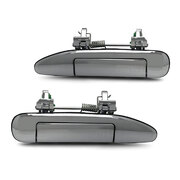 Door Handles PAIR Chrome Exterior Outer Fits Nissan GU Patrol 97-04 Wagon PR