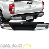 NEW Nissan NP300 D23 Navara CHROME Rear Step Bumper Bar & Bracket Assembly