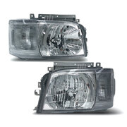 Headlights PAIR Fits Toyota Hiace Van LWB SLWB Commuter 2005 - 2010