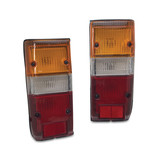 Tail Lights PAIR Fits Toyota Landcruiser 60 Series 1980 - 1990 LH + RH