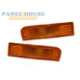 Indicator Light PAIR Front Amber Bar Fits Toyota Surf 4Runner 91-97 