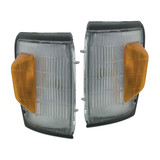 Corner Indicator Park Lights PAIR Grey Fits Toyota Hilux 88-91 4WD