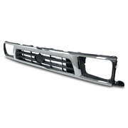 Grill Chrome & Grey Fits Toyota Hilux 2WD Workmate 1997 - 10/2001