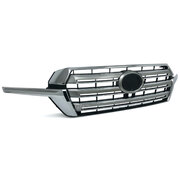 Grill Chrome Camera Type Fits Toyota Landcruiser 200 Series 2015- GXL VX Sahara