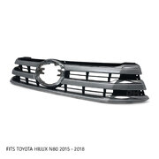 Grill CHROME fits Toyota Hilux N80 2015 - 2018 SR SR5 Workmate