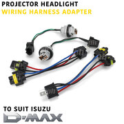 Projector Headlight Plug 'N' Play Wiring Adapter Harness fits Isuzu DMAX D-MAX