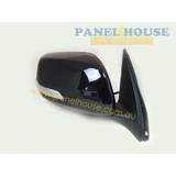 Door Mirror With Blinker RIGHT Black Electric Fits Toyota Landcruiser Prado 09-13