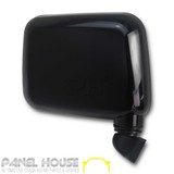 Door Mirror RIGHT Skin Mount Black fits Holden Rodeo TF Series 89-96