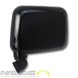 Door Mirror LEFT Skin Mount Black fits Holden Rodeo TF Series 89-96