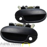 Hyundai Excel Door Handle Outer PAIR 97-00 LH RH Front Exterior Handles NEW