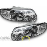 Headlights PAIR Chrome fits Holden Commodore VX VU Sedan Wagon Ute PR