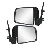 Door Mirrors PAIR Black Manual Fits Mazda B Series Ute B2500 B2600 1999-2006