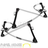 Window Regulator & Motor PAIR NEW fits BMW 3 Series E46 Coupe 99-06 318ci 320ci 323ci NEW