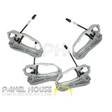 BMW X5 E53 00-07 Set x4 Front & Rear Door Handle Base Carrier PREMIUM QUALITY