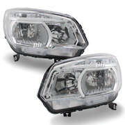 Headlights PAIR fits Holden Colorado RG DX LX LT 2012 - 2016