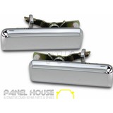Door Handles PAIR Chrome Metal fits Ford Falcon XD XE XF 79-87