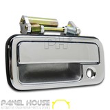 Door Handle Chrome Front Outer LH Passengers Side fits Holden Rodeo TF Ute '88-'02