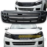 Grill Upgrade Billet Style BLACK EDITION Grille Isuzu D-MAX Ute 12-16 DMAX