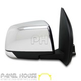 Door Mirror RIGHT Chrome With Blinker Auto Fold fits Isuzu DMAX 2012 - 2020