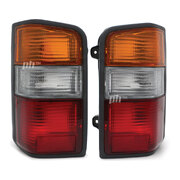 Tail Lights PAIR 3 Colour fits Mitsubishi L300 Express Van 1986 - 2013