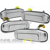 Mitsubishi Pajero NL Wagon 98-00 Set x4 Outer CHROME Front&Rear Door Handle NEW