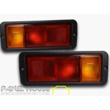 NEW Mitsubishi Pajero NH NJ NK NL '91-'00 LH+RH Tail Light PAIR In Bumper Bar 