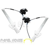 Window Regulators PAIR Electric Front fits Mazda 3 BK 2004-2009 Sedan Hatch 