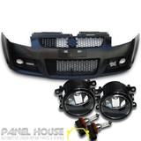 Front Bumper Bar With Fog Lights & Grilles Fits Suzuki Swift SPORT 05-10 GTI 