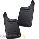 Mud Flaps PAIR Rear Plastic 58cm long Fits Toyota Hilux Ute 05-14 4WD SR5