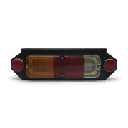 Tail Light With Bracket Tray Back Ute Universal Red Amber & Clear QTY 1