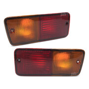 Rear Bumper Bar Tail Lights PAIR LHS RHS Lamp Fits Nissan Patrol GQ GU Y61 91-14 