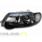 Headlight LEFT Black SS Style fits Holden Commodore VX VU 00-02 Sedan Wagon Ute