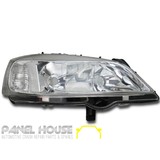 Headlight RIGHT Chrome fits Holden TS Astra Sedan & Hatch 98-04 ADR
