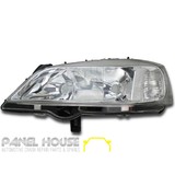 Headlight LEFT Chrome fits Holden TS Astra Sedan & Hatch 98-04 ADR