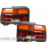 Taillight PAIR Amber Red & Clear Fits Toyota Corolla AE101/102 Sedan 94-98