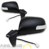 Door Mirror PAIR With LED Blinker POWER FOLD fits Corolla ZRE Hatch 09-12 