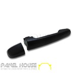 Door Handle RIGHT Rear Outer Black NO KEYHOLE TYPE Fits Toyota HILUX Ute 05-11 