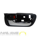 Door Handle LEFT Front Inner Black Chrome Fits Toyota Camry ACV 36 Series 