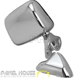 Door Mirror RIGHT Chrome Skin Mount With Cap Fits Toyota Hilux  01-05 
