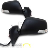 Door Mirror PAIR  Electric Upgrade With Light Fits Toyota Yaris 08-11  